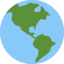 Animated picture of the earth