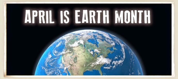 April is earth month banner