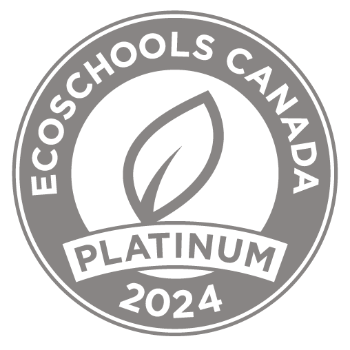 EcoSchool Canada Platinum 2024 logo
