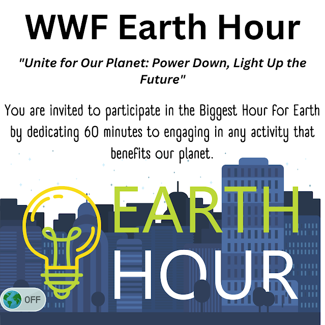 WWF - Earth Hour poster