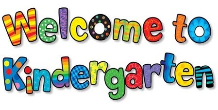 Welcome to Kindergarten graphic